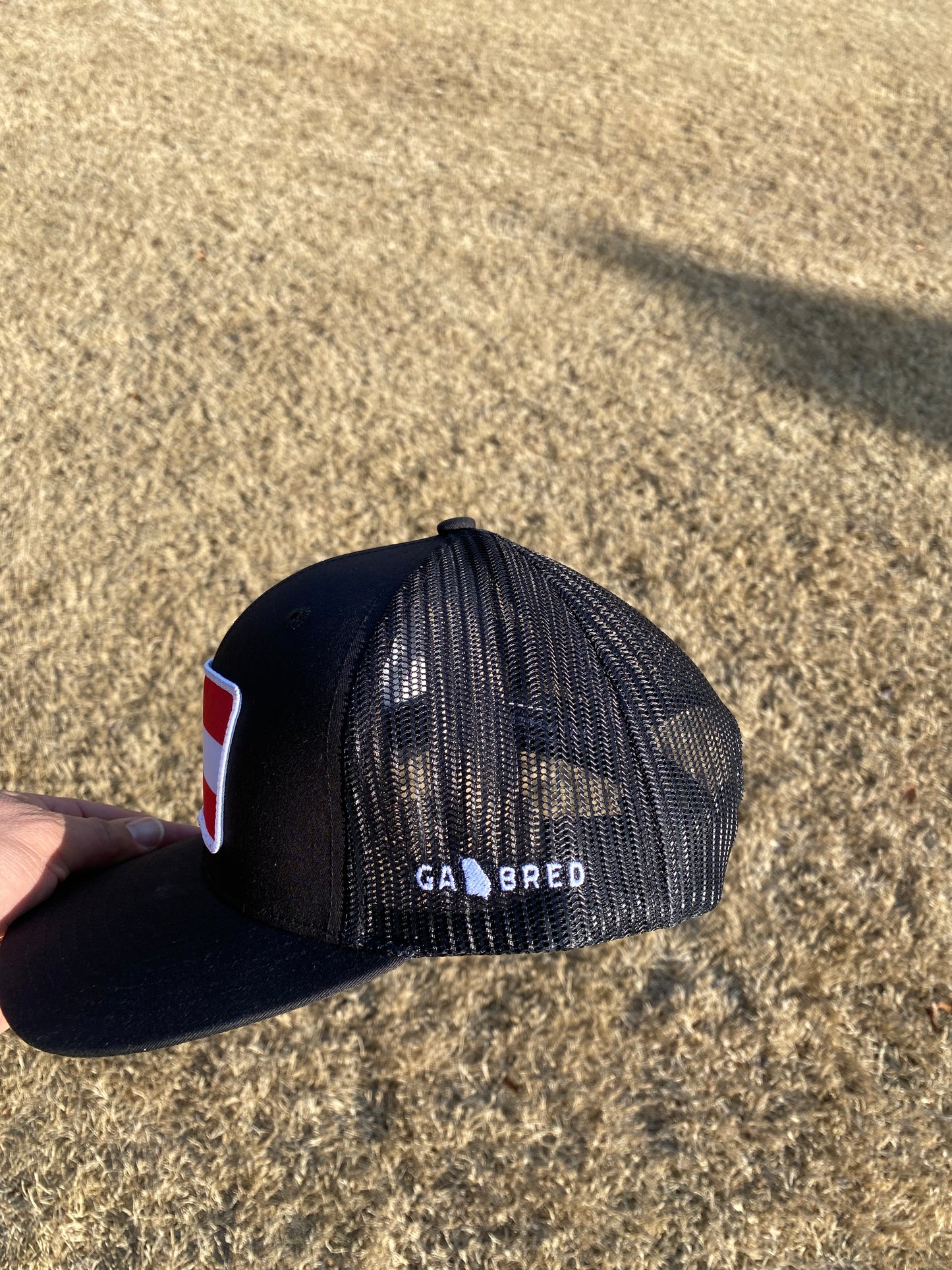 GEORGIA FLAG HAT (Black)