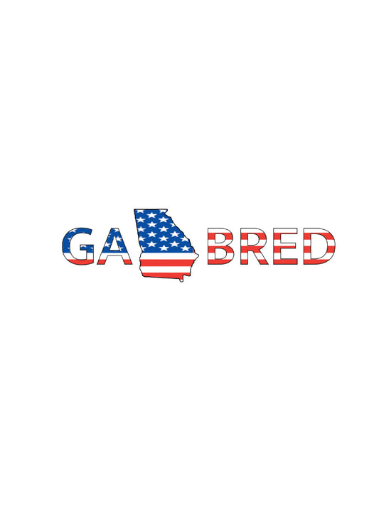 USA - GA BRED STICKER